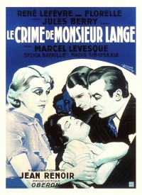 Voir Le crime de monsieur Lange en streaming et VOD